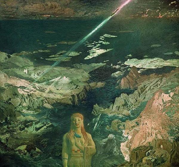 Leon Bakst Ancient horror oil painting image